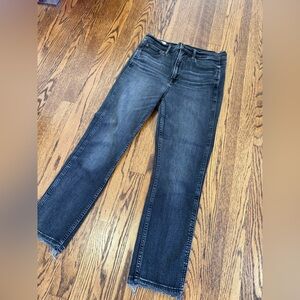 Gap vintage slim high rise cropped jeans